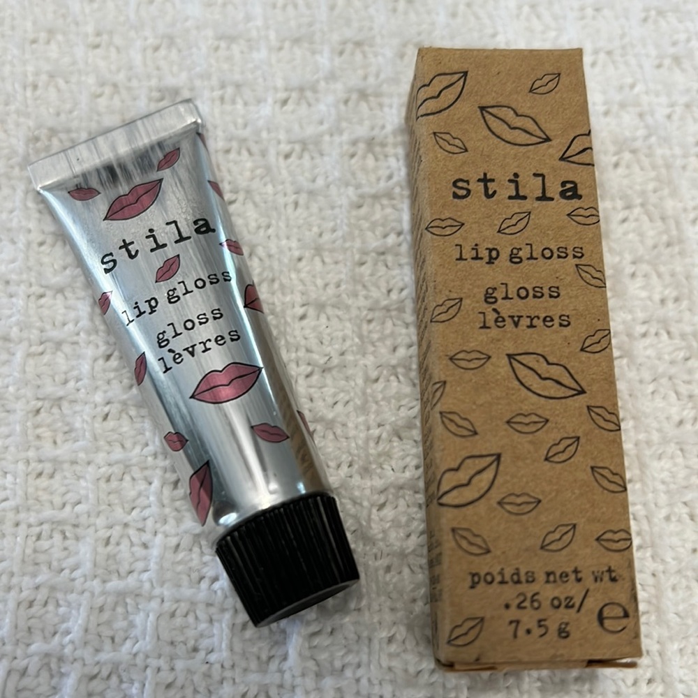 Stila Rose Shine Lip Gloss NIB
